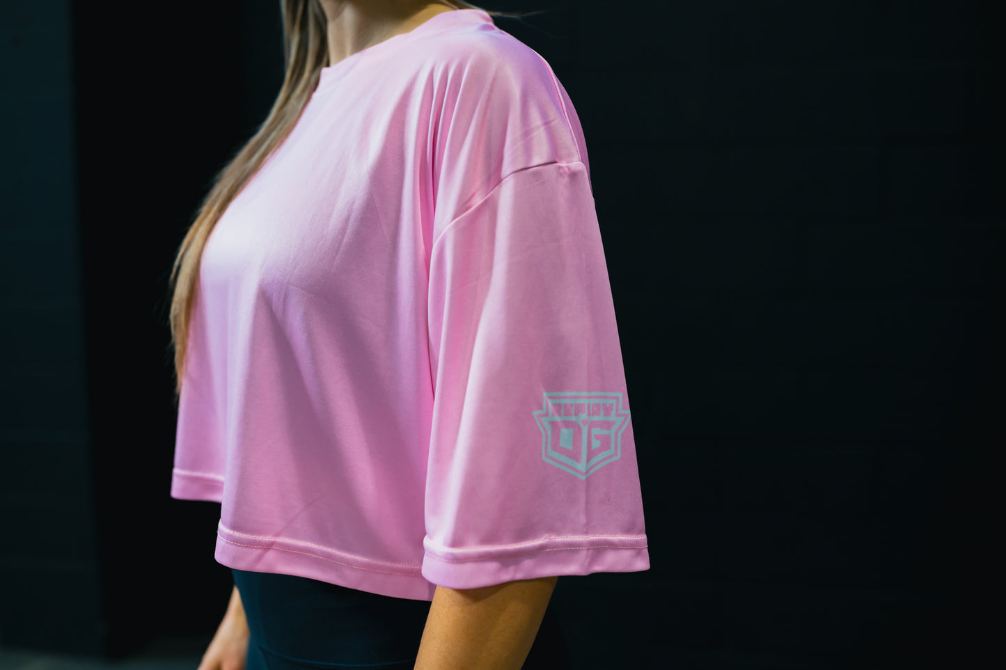 Everyday Crop Top in Pink