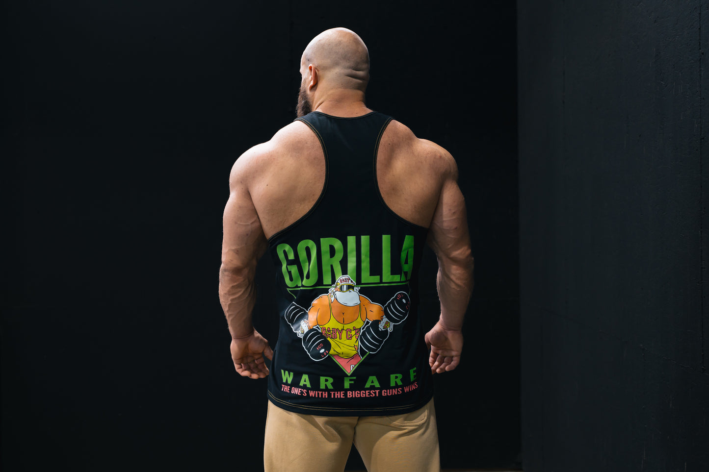 Gorilla Warfare Muscle Tank - Black