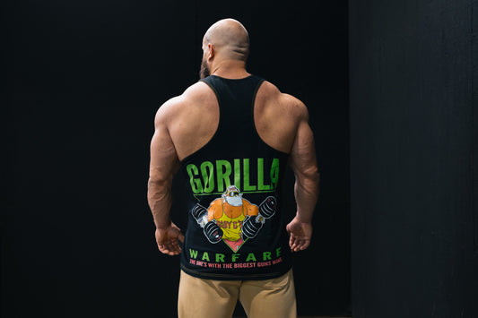 Gorilla Warfare Muscle Tank - Black