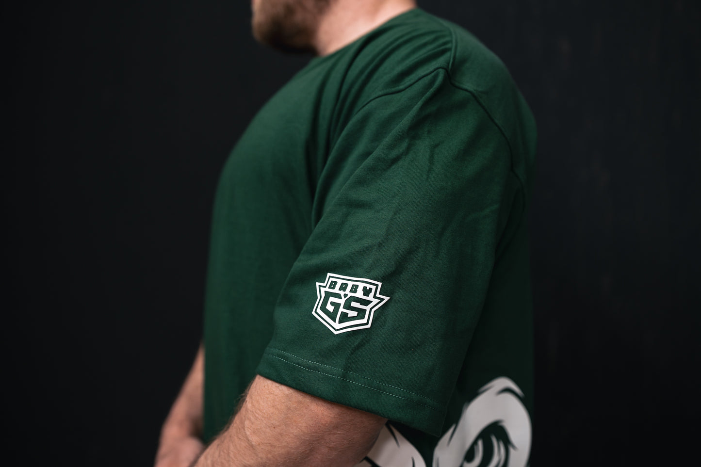 Gorilla Warfare T- Shirt in Hunter Green