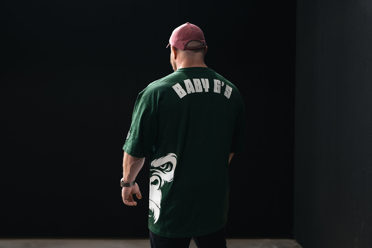 Gorilla Warfare T- Shirt in Hunter Green