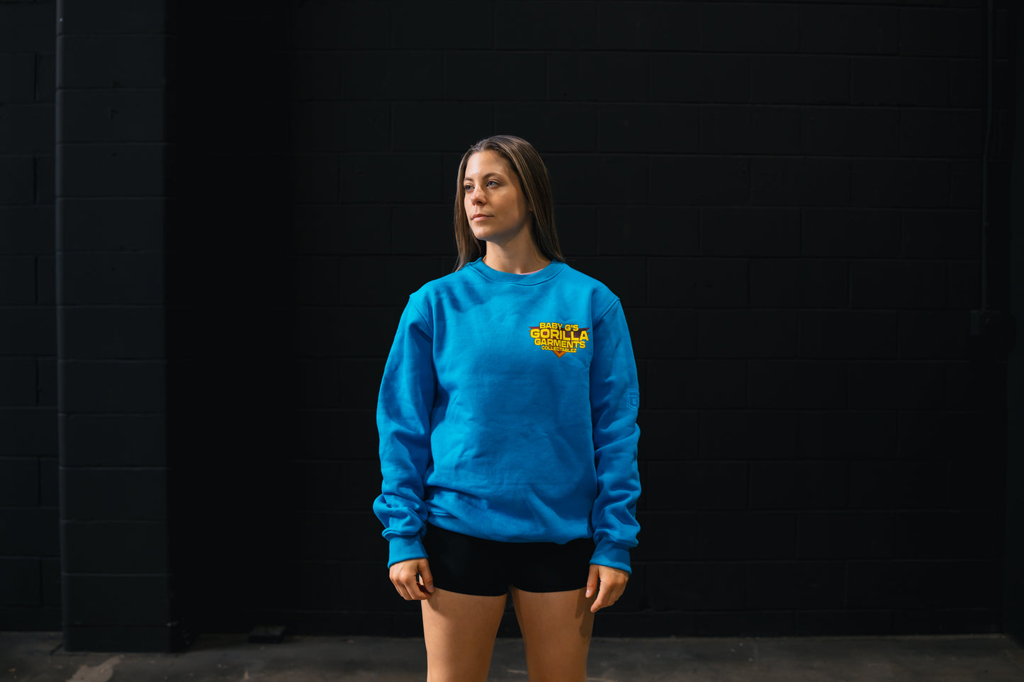 Perfect Beast Crewneck in Blue