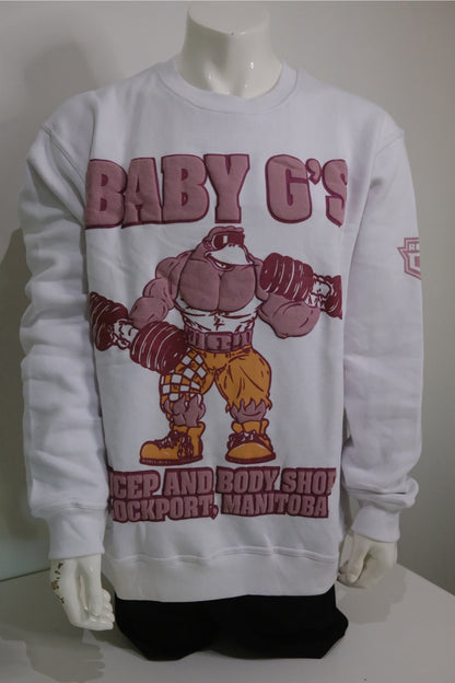 Baby G’s Bicep & Body Shop Crewneck