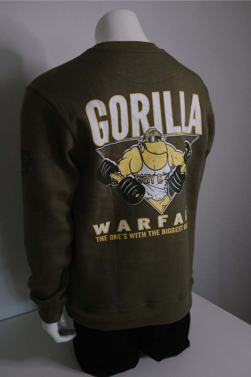 Gorilla Warfare Crewneck