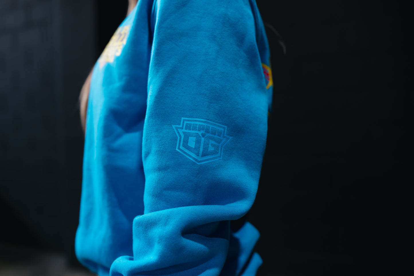 Perfect Beast Crewneck in Blue